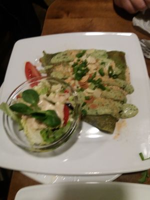 Crepe at Vege Miasto in Warsaw