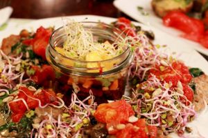 crepes at Vege Miasto in Warsaw