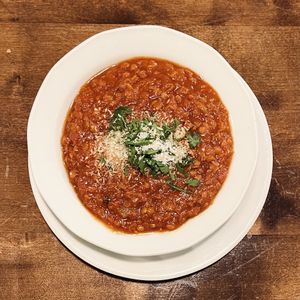 Lentil soup   at Vege Miasto in Warsaw