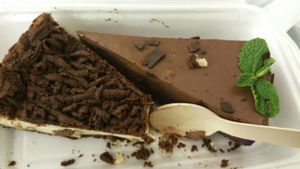 cakes at Vege Miasto in Warsaw