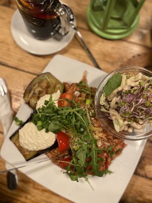 Risotto  at Vege Miasto in Warsaw