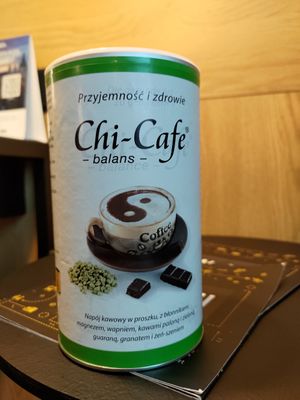 I bought this from their restaurant. Coffee with chocolate. Yum #Veganuary at Vege Miasto in Warsaw