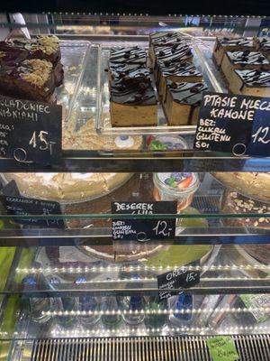 Cake   at Vege Miasto in Warsaw