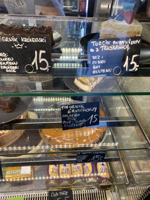 More cake  at Vege Miasto in Warsaw