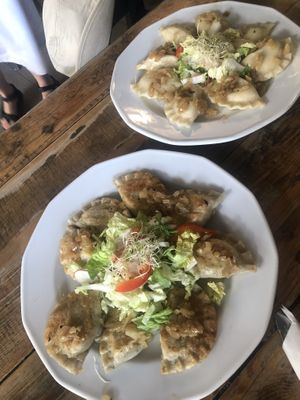VEGAN PIEROGIS 😍  at Vege Miasto in Warsaw