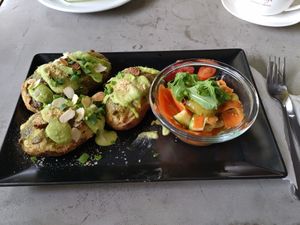 Cudaki: potatoes with filling at Vege Miasto in Warsaw