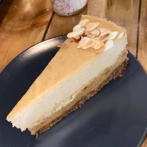 Peanut Butter Cake at Vege Miasto in Warsaw