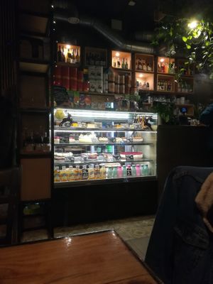 Counter  at Vege Miasto in Warsaw