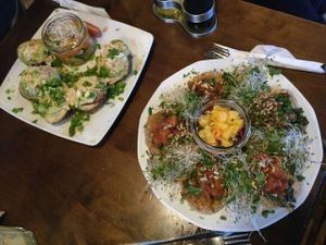 Authentic vegan traditional Polish food at Vege Miasto in Warsaw