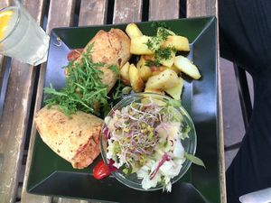 Weekend dish   at Vege Miasto in Warsaw