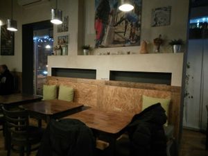 decoration at Vege Miasto in Warsaw