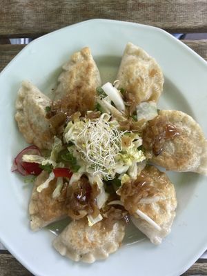 Russian Pierogi  at Vege Miasto in Warsaw