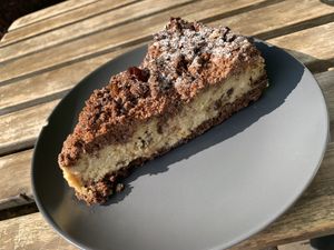 Cake  at Vege Miasto in Warsaw