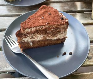 Coffee cake at Vege Miasto in Warsaw