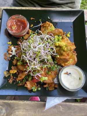 Indische Pakora  at Vege Miasto in Warsaw