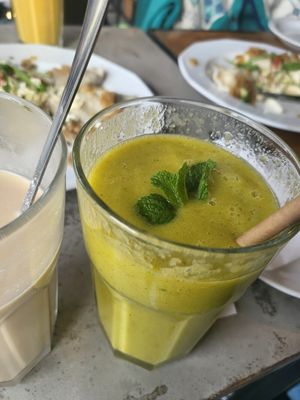 Vitariano cocktail (smoothie) at Vege Miasto in Warsaw