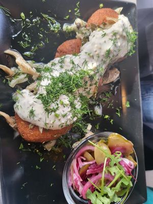 Bliny at Vege Miasto in Warsaw