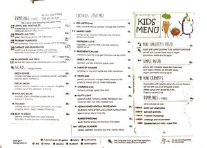 Menu, 2024-09-04 at Vege Miasto in Warsaw