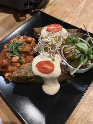 Potato cake  at Vege Miasto in Warsaw