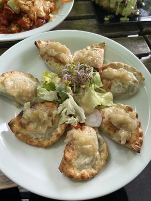 Pierogi  at Vege Miasto in Warsaw