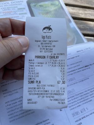   at Vege Miasto in Warsaw