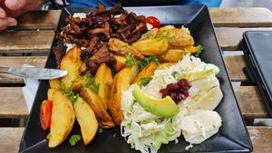 Meal of the day at Vege Miasto in Warsaw