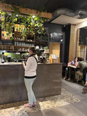 Inside  at Vege Miasto in Warsaw