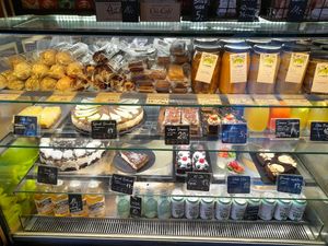 Cakes and other goodies! at Vege Miasto in Warsaw