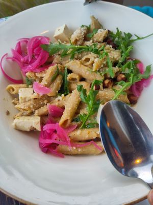 Pasta at Vege Miasto in Warsaw