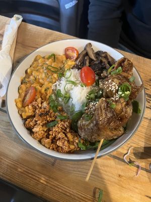 Korean Bowl  at Vege Miasto in Warsaw