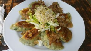 Pierogi at Vege Miasto in Warsaw