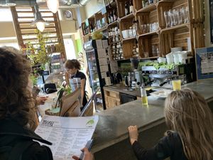 Bright and lively  at Vege Miasto in Warsaw