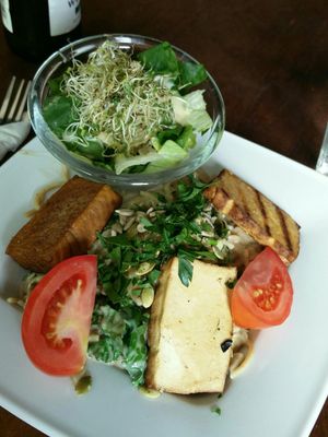 Kale Pasta at Vege Miasto in Warsaw