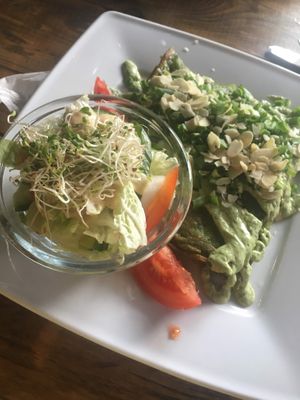 Pancakes  at Vege Miasto in Warsaw