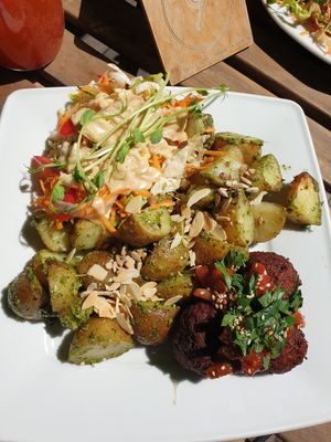 Kofta at Vege Miasto in Warsaw