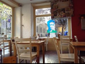 Inside at DosTrece in Barcelona