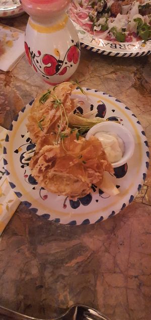 CRISPY ARTICHOKE at BASTA - Italiensk Restaurang Malmö in Skåne Län