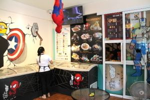 Parlour from inside.  at Iconic Ice Cream in Chiang Mai