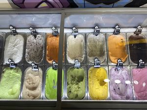 some ice cream   at Iconic Ice Cream in Chiang Mai