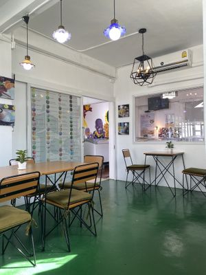 interior   at Iconic Ice Cream in Chiang Mai