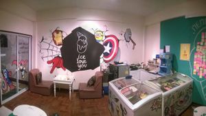 Main area.  at Iconic Ice Cream in Chiang Mai