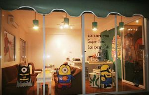 From outside at Iconic Ice Cream in Chiang Mai