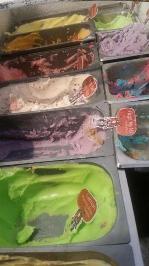 Vegan ice cream at Iconic Ice Cream in Chiang Mai