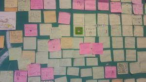 board at Iconic Ice Cream in Chiang Mai