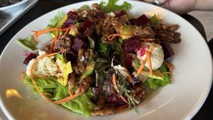 Beet Salad with balsamic dressingg  at The Booch Bar in Hilo