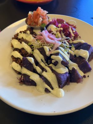 Breakfast bowl  #Veganuary at The Booch Bar in Hilo