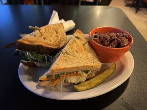 Veg head sandwich  at The Booch Bar in Hilo
