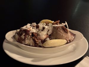 Banana split  at The Booch Bar in Hilo