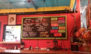 kombucha options at The Booch Bar in Hilo