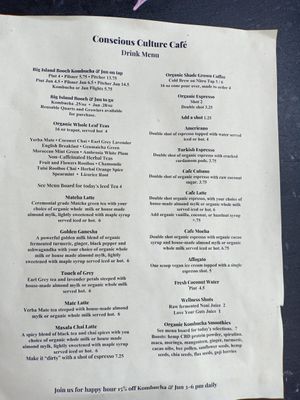 Drinks at The Booch Bar in Hilo